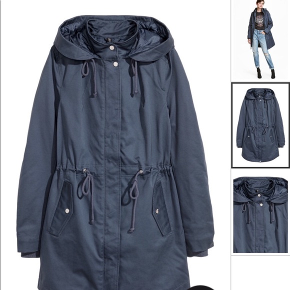 Utility jacket parka (blue & black available) - Picture 1 of 2